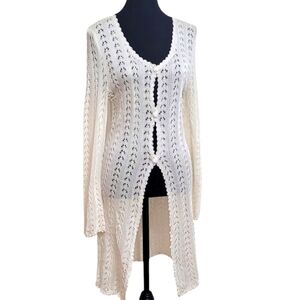 🆕️ Valenti Crochet Long Cardigan